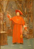 Jehan Georges Vibert - Cardinal Reading a Letter